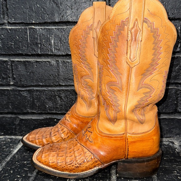 Lucchese caiman boots women 6.5 - Picture 4 of 12